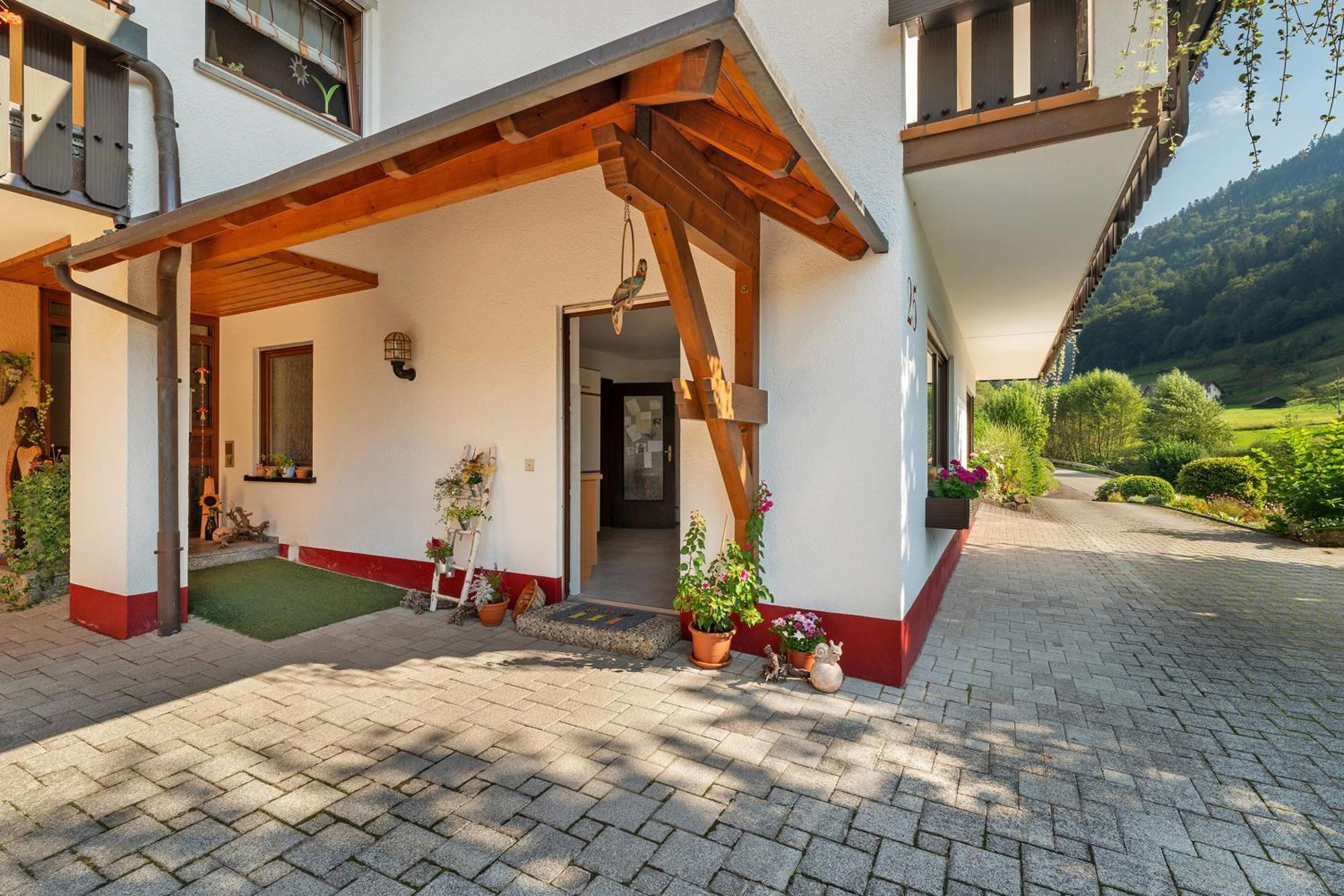 Apartamento Haus Schindler Ottenhofen im Schwarzwald Exterior foto
